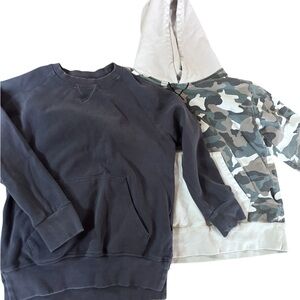 Little Bipsy Kids Camouflage and Gray Sweatshirt